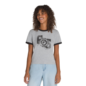 Vans Women's Campus Tour Ringer T Shirt