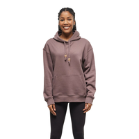 Tentree Women's TreeFleece Relaxed Hoodie Front_Flat