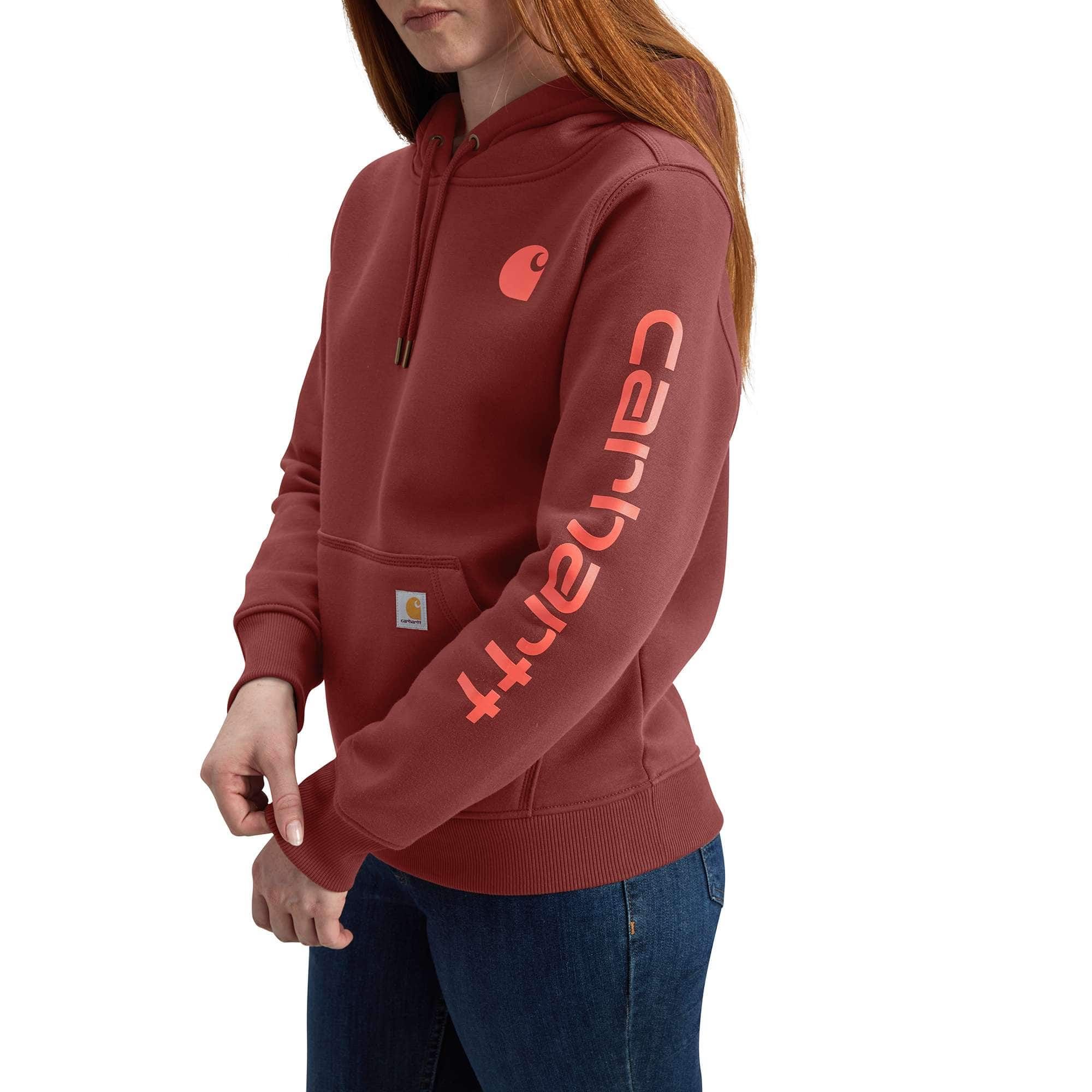 Carhartt Women's Logo Sleeve Hoodie