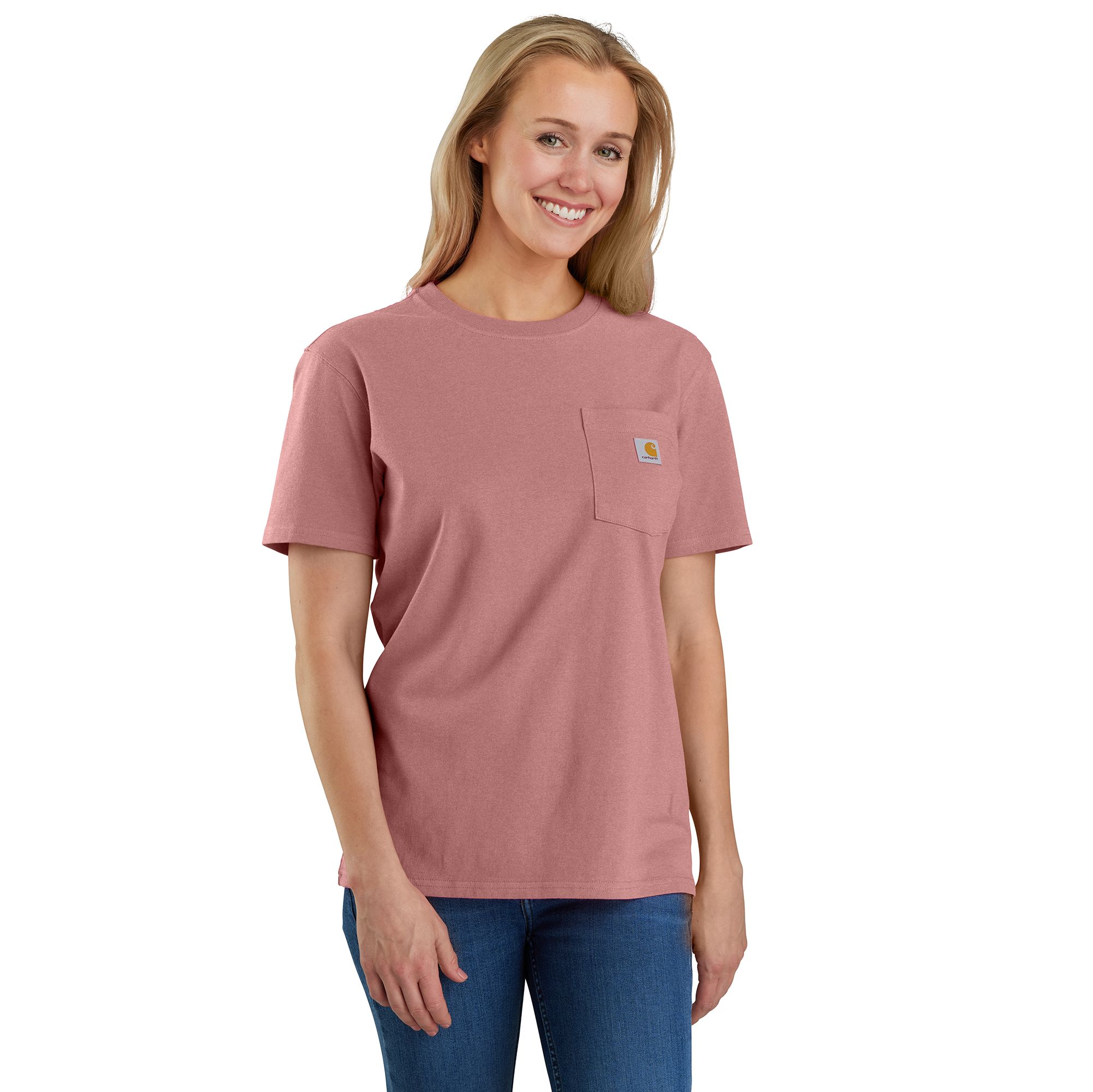 Carhartt Women's Loose Fit Heavyweight Pocket T Shirt