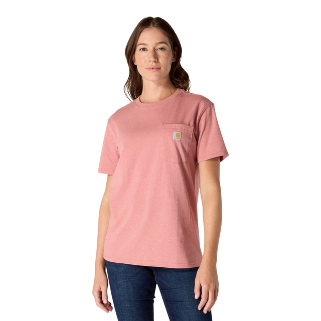 Carhartt Women's Loose Fit Heavyweight Pocket T Shirt