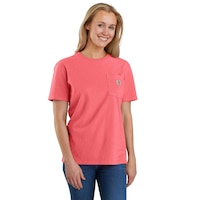 Carhartt Women's Loose Fit Heavyweight Pocket T Shirt