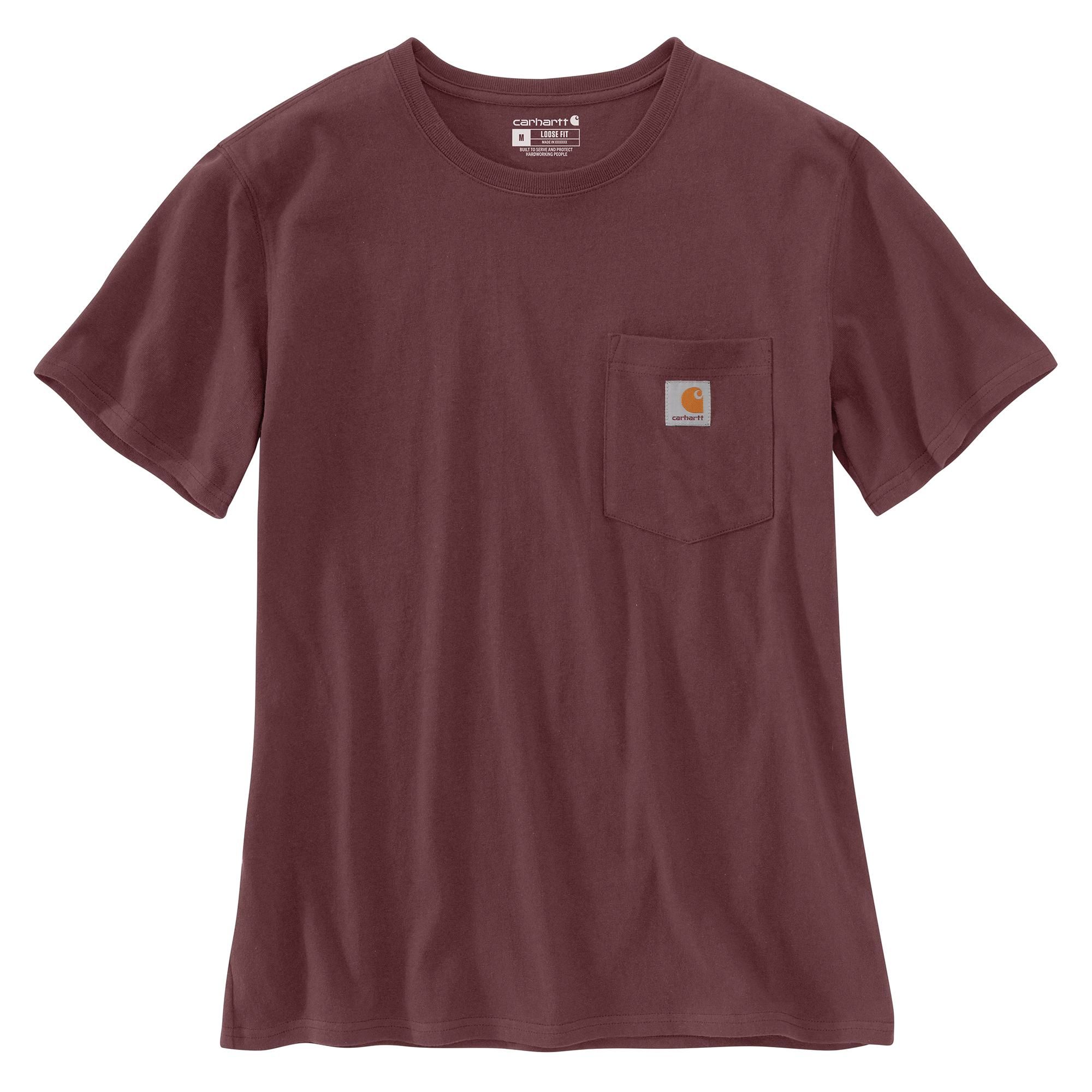 Carhartt Women's Loose Fit Heavyweight Pocket T Shirt