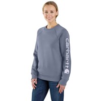 Carhartt Women's Graphic Sweatshirt Front_Angled_Left