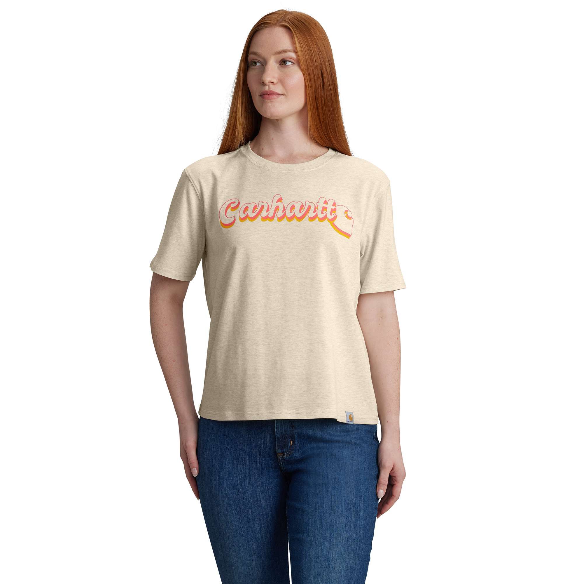 Carhartt Women's TENCEL™ Script Graphic T Shirt
