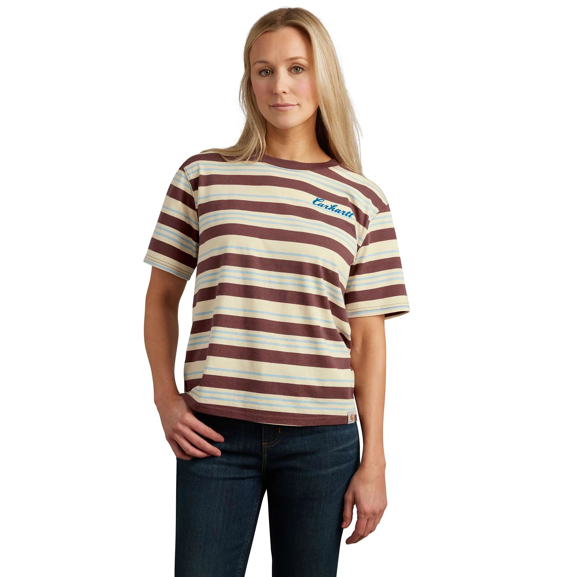 Carhartt Women's TENCEL™ Striped T Shirt