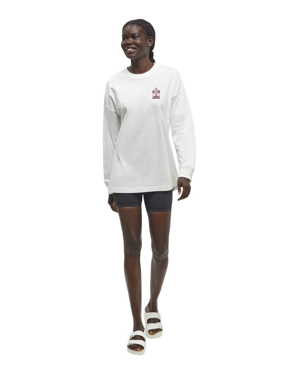 Tentree Women's Emerald Edge Oversized Long Sleeve T Shirt