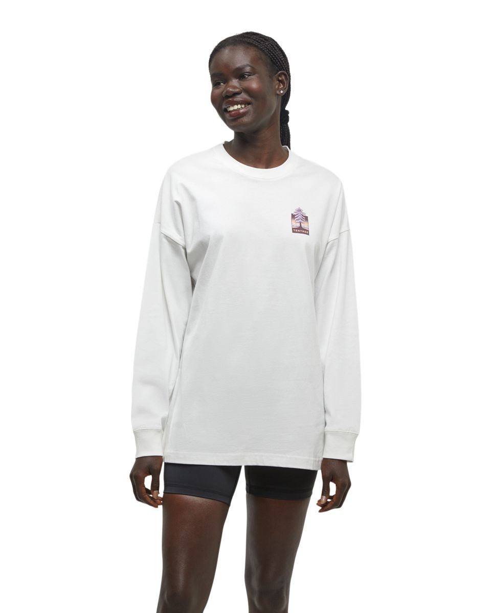 Tentree Women's Emerald Edge Oversized Long Sleeve T Shirt