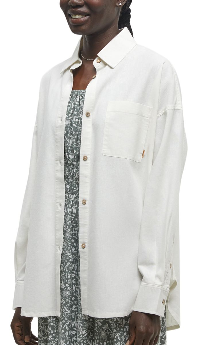 Tentree Women's West End Oversized Long Sleeve Shirt