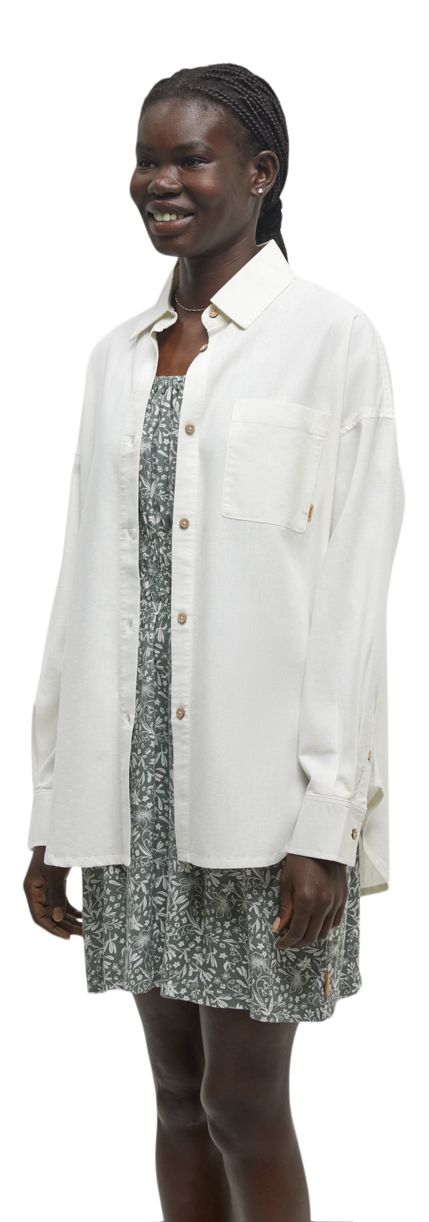 Tentree Women's West End Oversized Long Sleeve Shirt