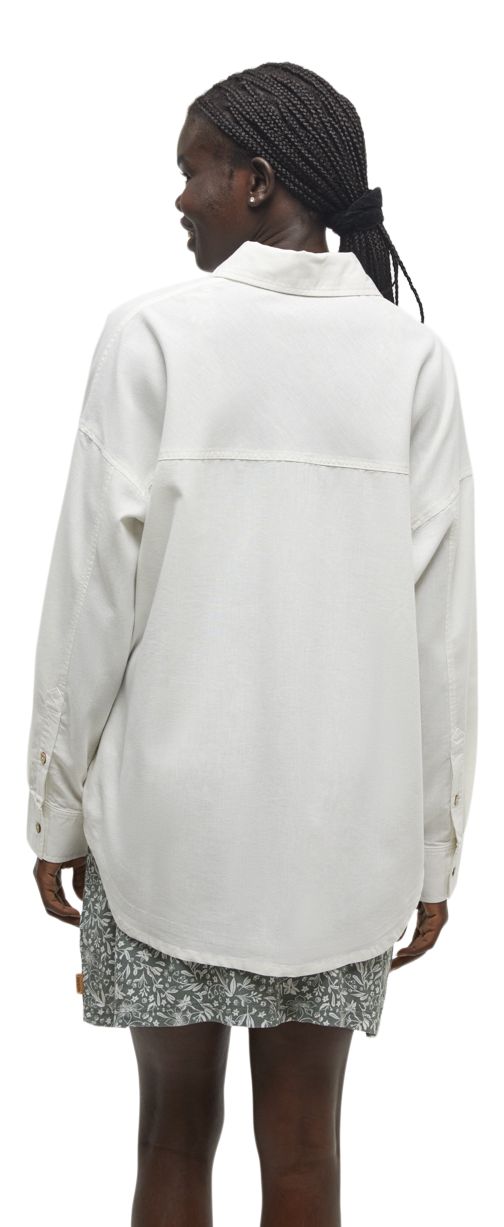 Tentree Women's West End Oversized Long Sleeve Shirt