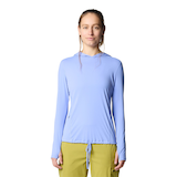 Mountain Hardwear Women's Crater Lake™ Long Sleeve Hoodie Front_Flat