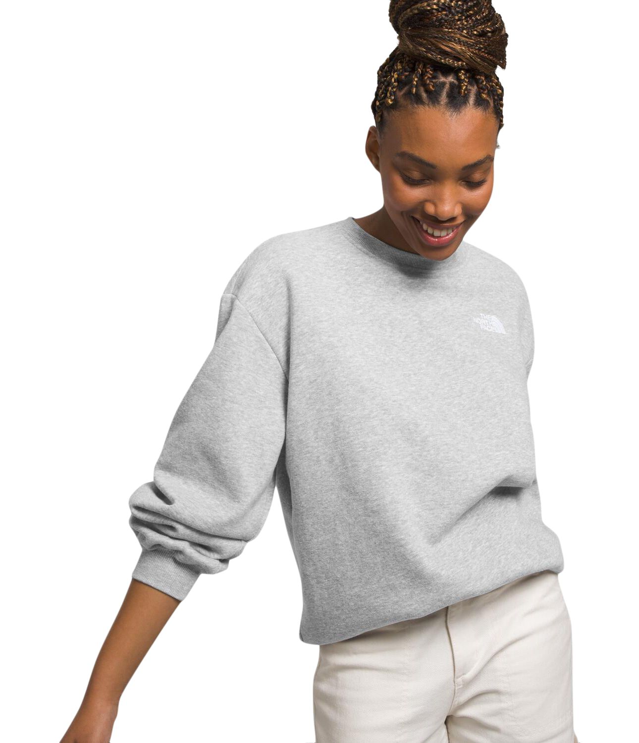 THE NORTH FACE★GO-TO SWEATSHIRTS ベージュ L The North Face Women's Evolution Oversized Sweatshirt