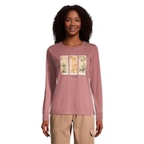 Woods Women's Cayley Long Sleeve T Shirt Front_Flat