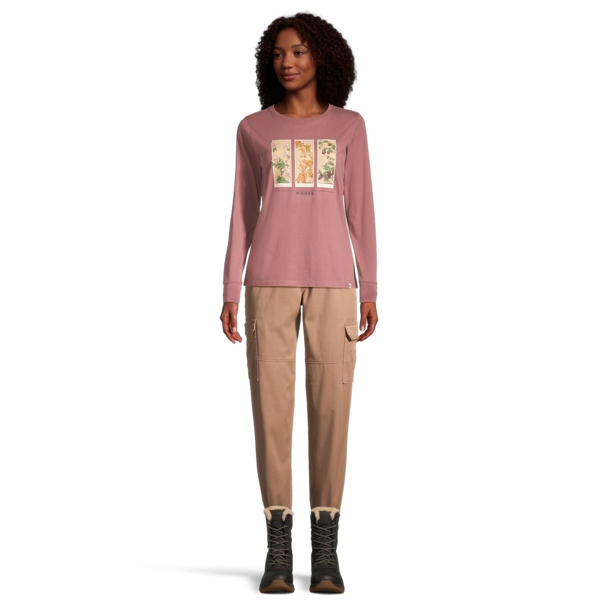 Woods Women's Cayley Long Sleeve T Shirt