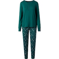 Ripzone Women's Holiday Festive Pajama Set Front_Flat