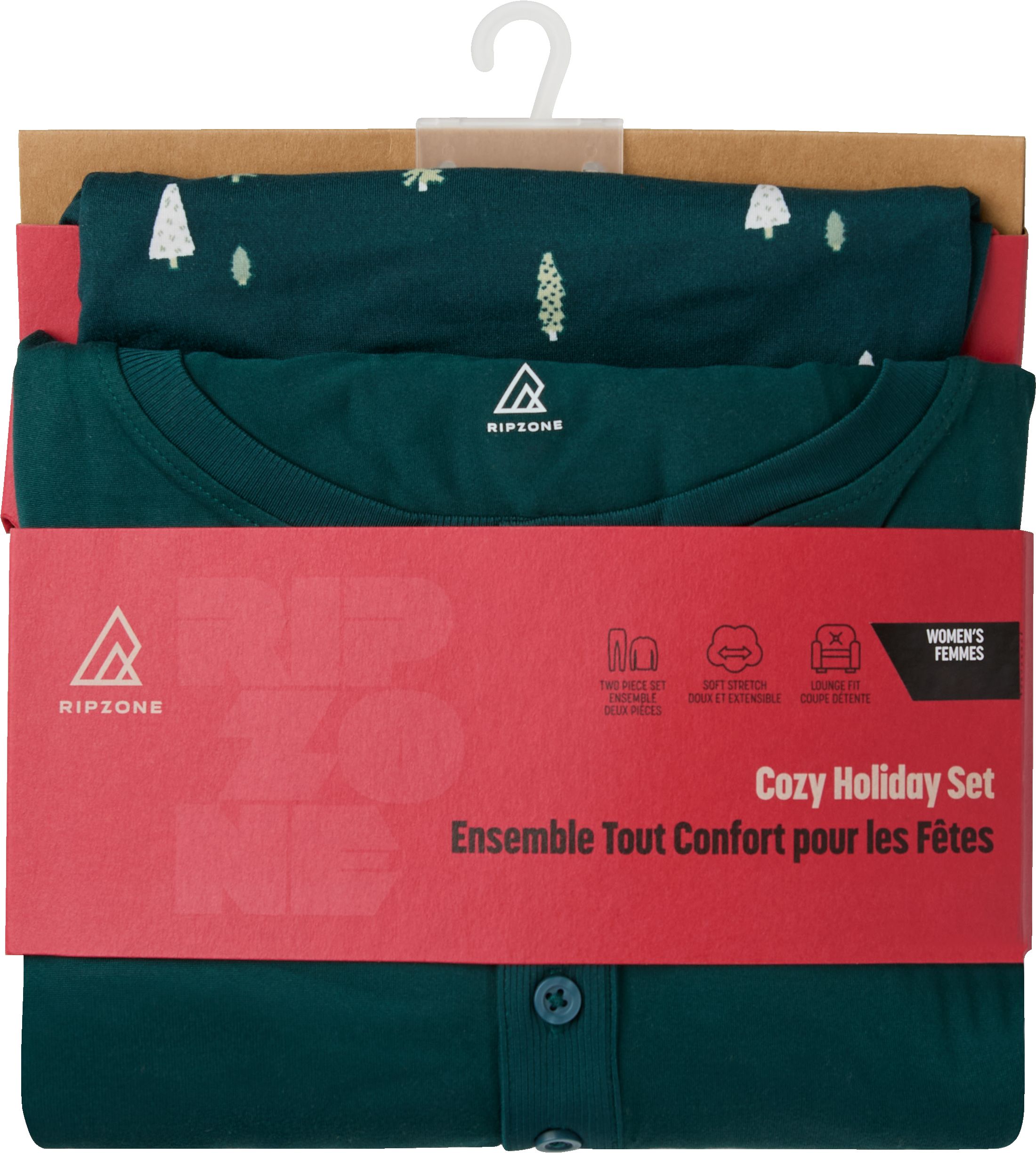 Ripzone Women's Holiday Festive Pajama Set