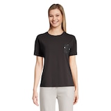 Ripzone Women's Lounge Pocket T Shirt Front_Flat