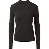 Ripzone Women's Morgan High Neck T Shirt Front_Flat