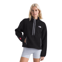 The North Face Women's Fleeski Quarter-Zip Pullover Top Front_Flat
