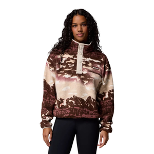 Columbia Women's Helvetia™ II Printed Half Snap Fleece Pullover