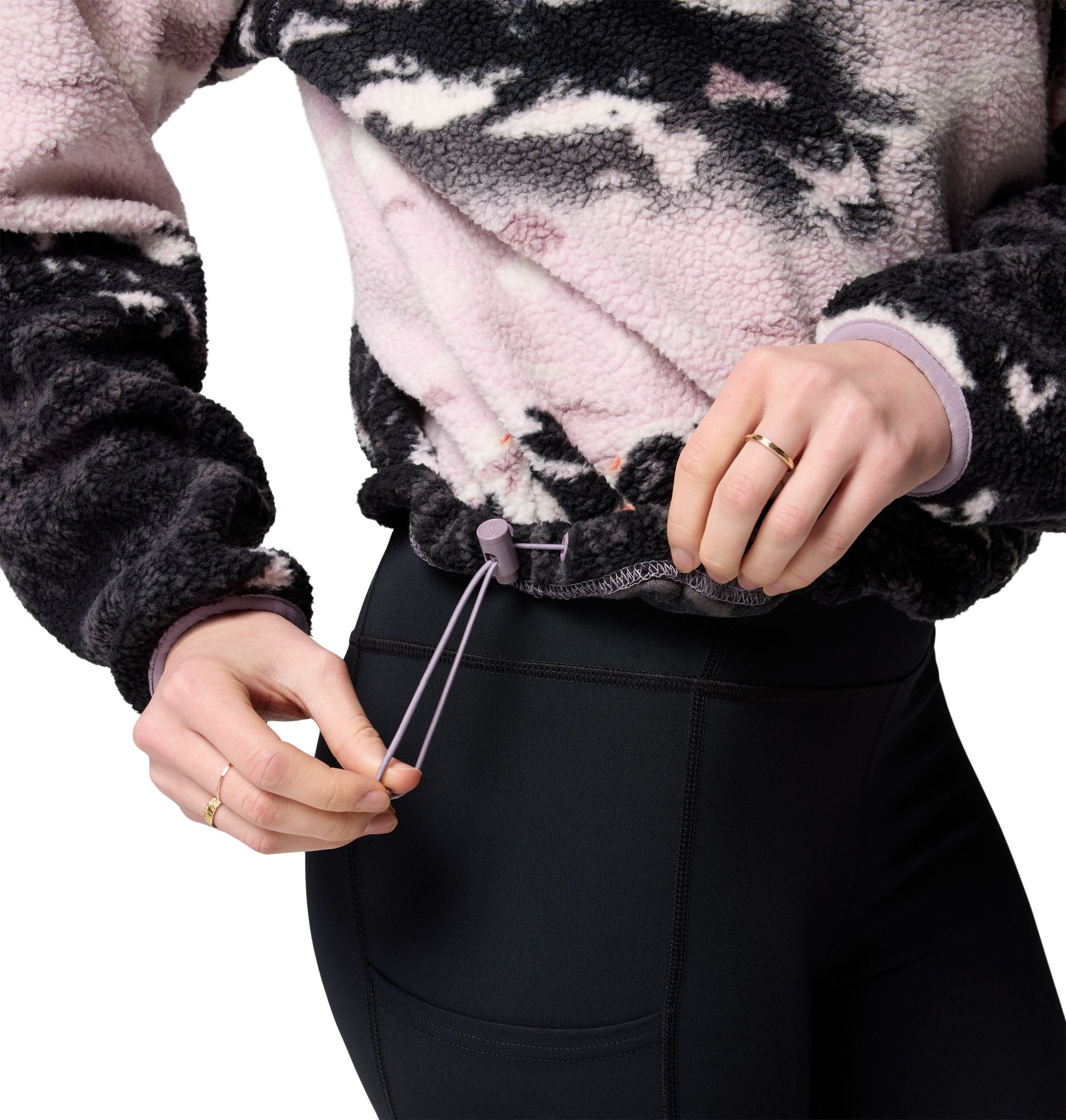 Columbia Women's Helvetia™ II Printed Half Snap Fleece Pullover