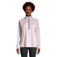 Columbia Women's Driventure 1/2 Zip Long Sleeve Top Front_Flat