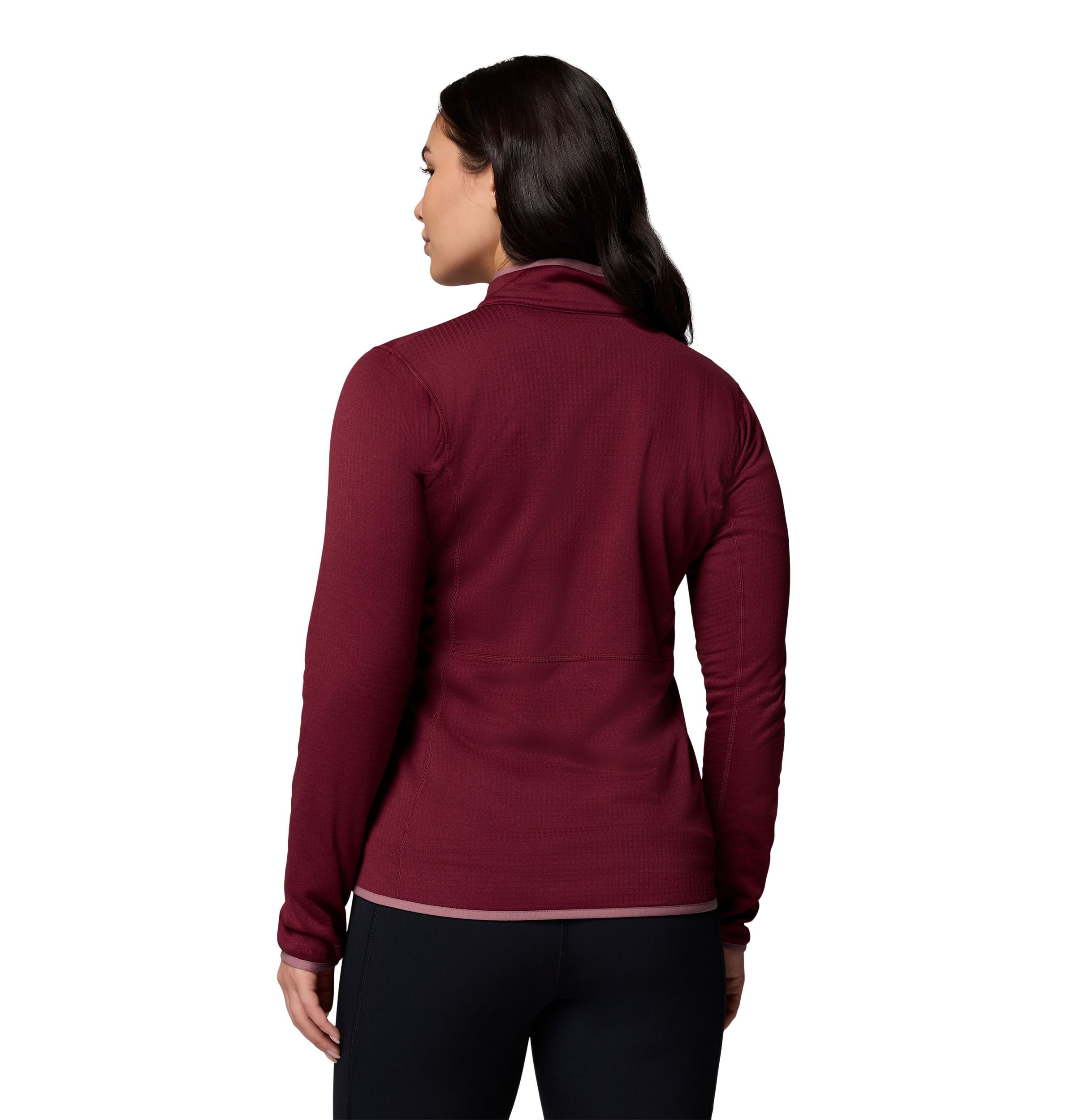 Columbia Women's Essential Hike Grid Full Zip Long Sleeve Top