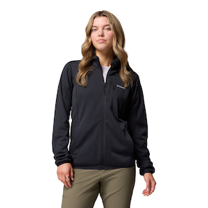 Columbia Women's Essential Hike Grid Full Zip Long Sleeve Top