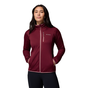 Columbia Women's Essential Hike Grid Full Zip Long Sleeve Top