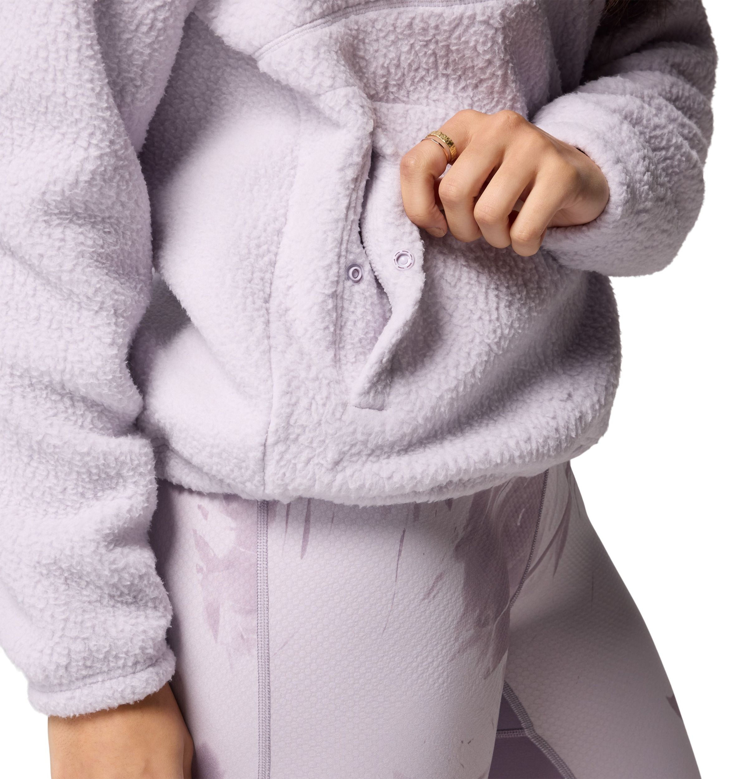 Columbia Women's Jasper Ridge Pebble Half-Snap Long Sleeve Fleece Top