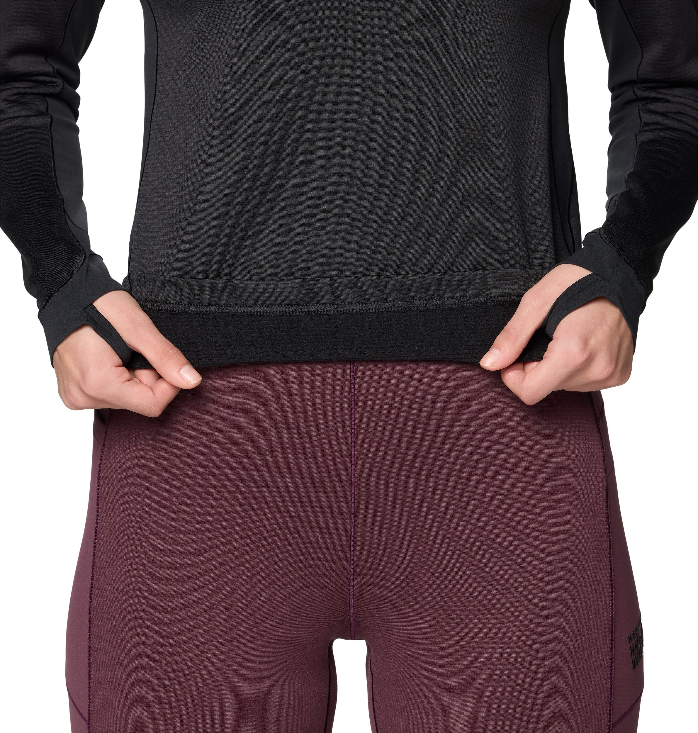 Mountain Hardwear Women's First Up 1/2 Zip Pullover Long Sleeve Top