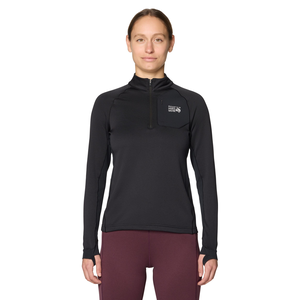 Mountain Hardwear Women's First Up 1/2 Zip Pullover Long Sleeve Top