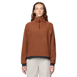 Mountain Hardwear Women's Summit Grid™ Big Grid 1/2 Zip Long Sleeve Top Front_Flat
