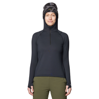 Mountain Hardwear Women's Crater Lake™ Heavyweight 1/2 Zip Hoodie with UPF 50+ Sun Protection Front_Flat
