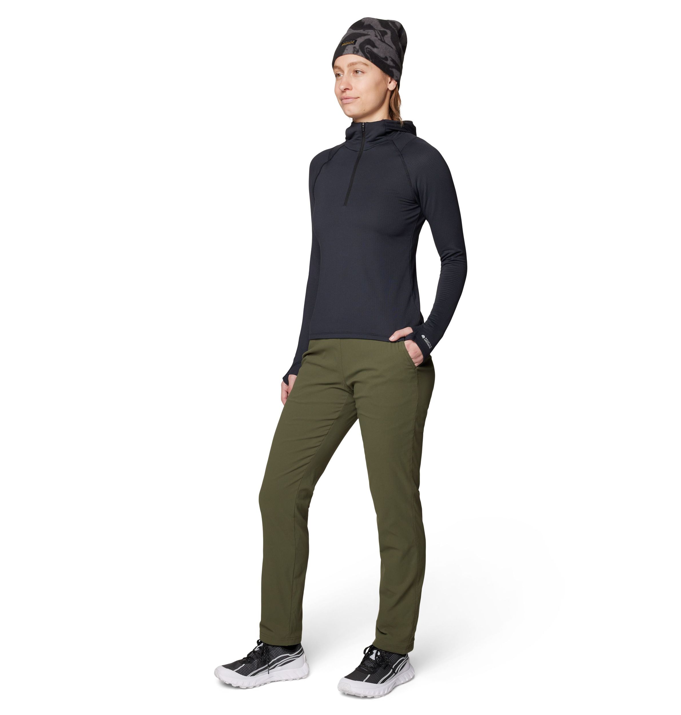 Mountain Hardwear Women's Crater Lake™ Heavyweight 1/2 Zip Hoodie with UPF 50+ Sun Protection