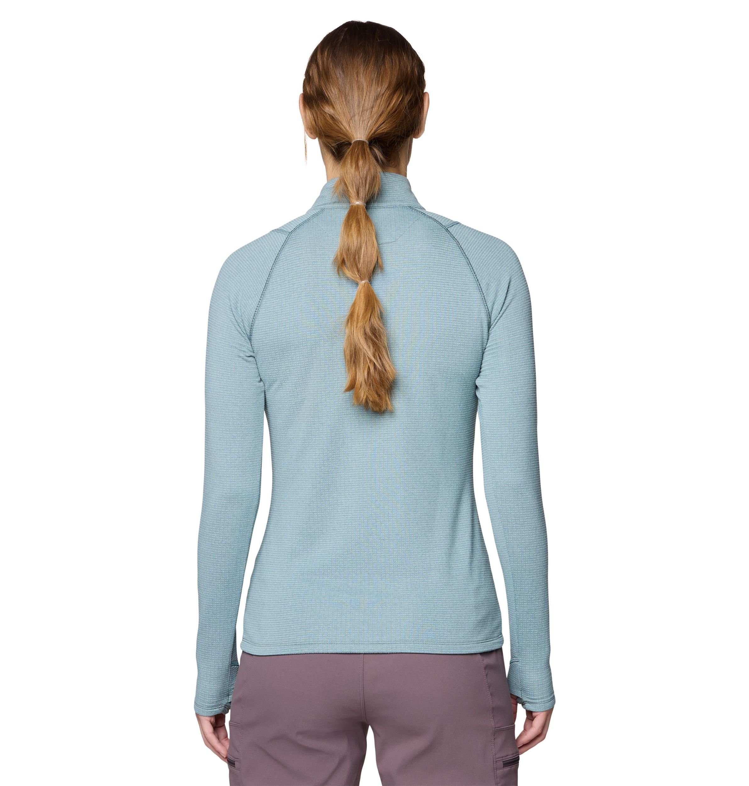Mountain Hardwear Women's Crater Lake™ Heavyweight All Over Print 1/2 Zip Long Sleeve Top with UPF 50+ Sun Protection