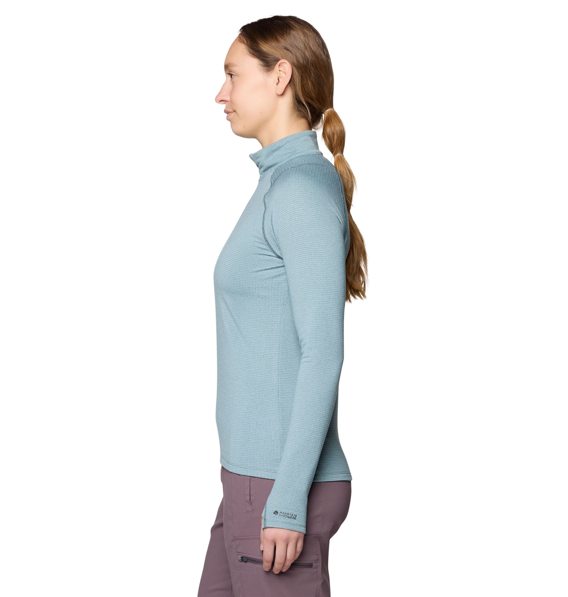 Mountain Hardwear Women's Crater Lake™ Heavyweight All Over Print 1/2 Zip Long Sleeve Top with UPF 50+ Sun Protection