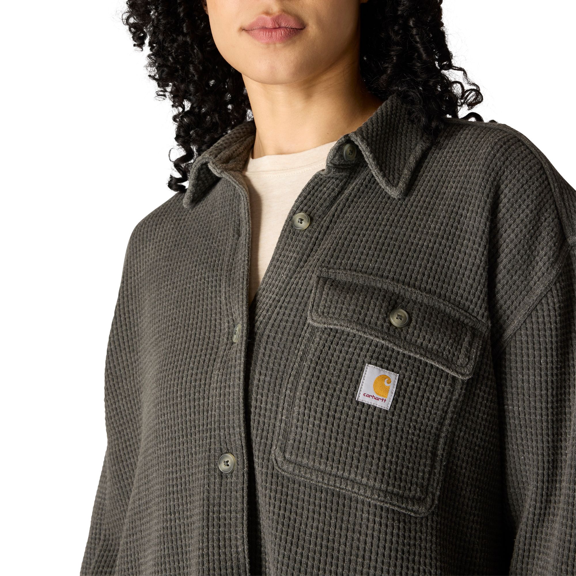 Carhartt Women's Heavyweight Waffle Knit Shirt