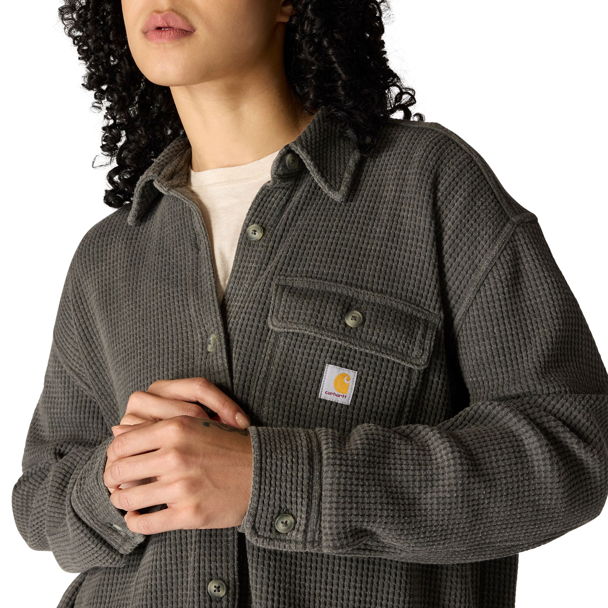 Carhartt Women's Heavyweight Waffle Knit Shirt