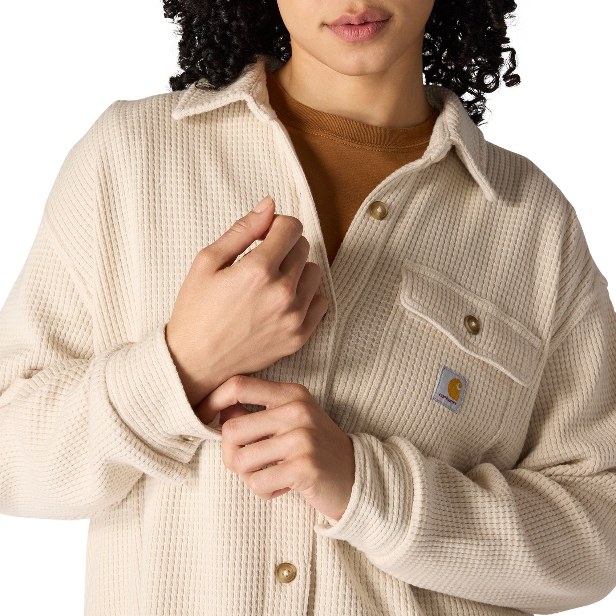 Carhartt Women's Heavyweight Waffle Knit Shirt