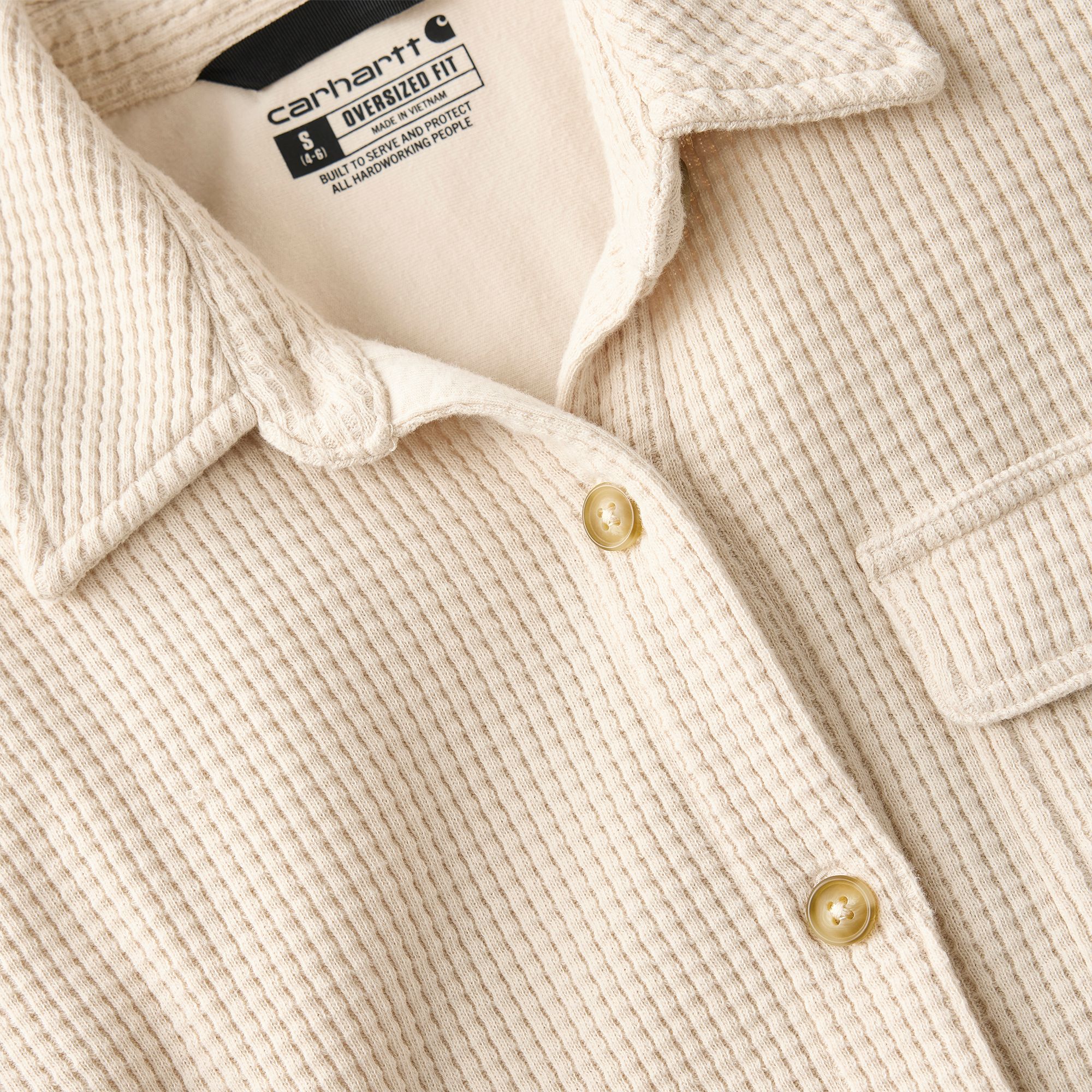 Carhartt Women's Heavyweight Waffle Knit Shirt