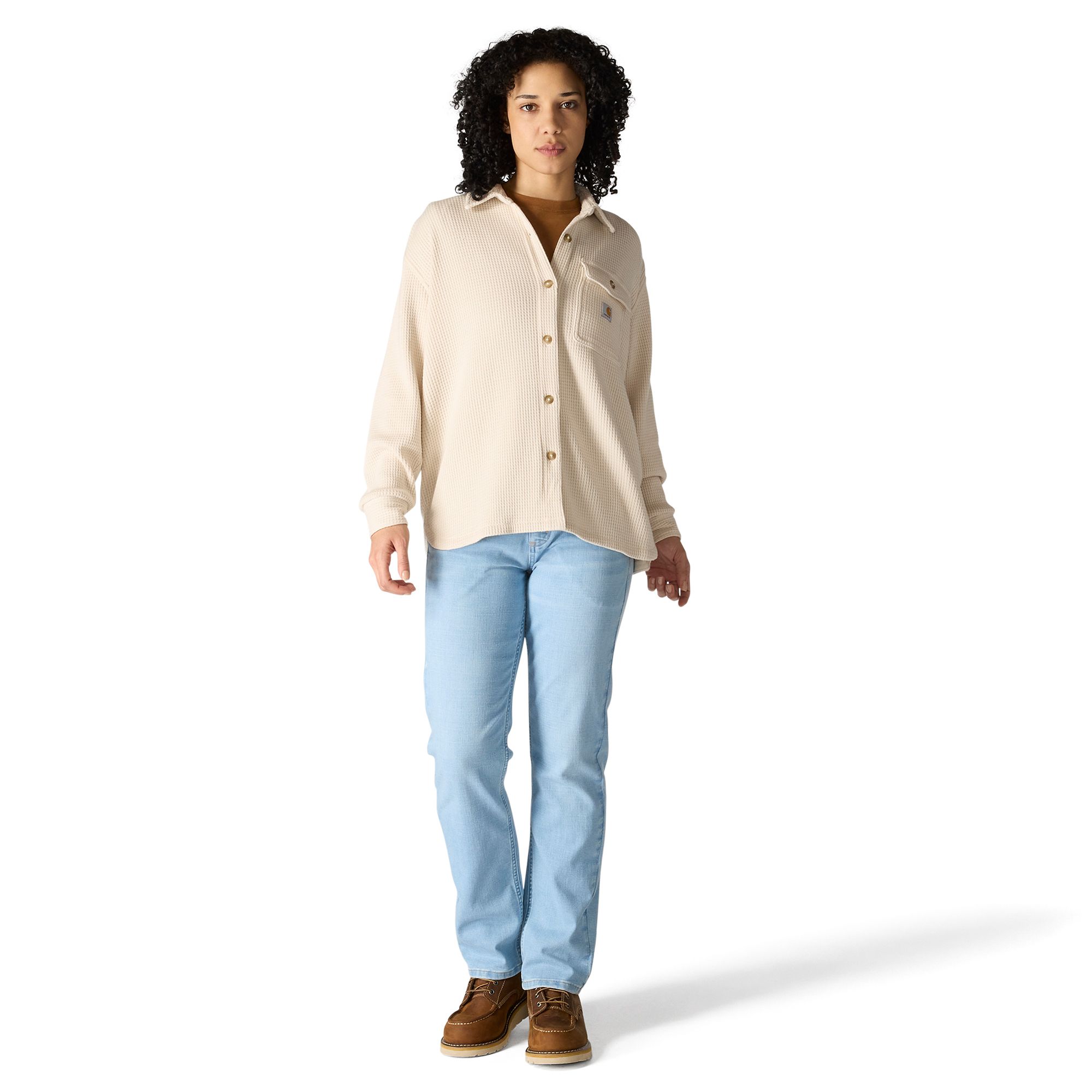 Carhartt Women's Heavyweight Waffle Knit Shirt