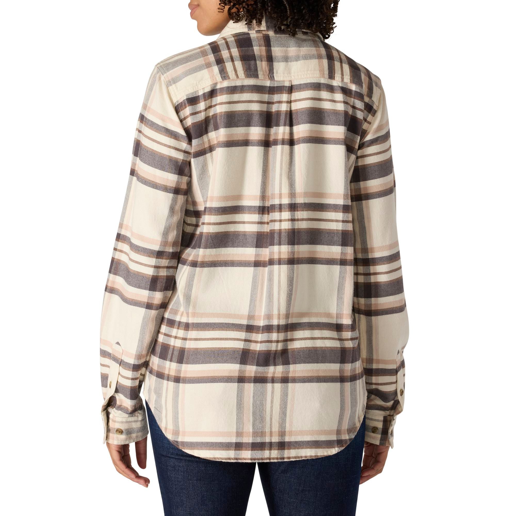Carhartt Women's Tencel™ Relaxed Fit Long Sleeve Flannel Shirt
