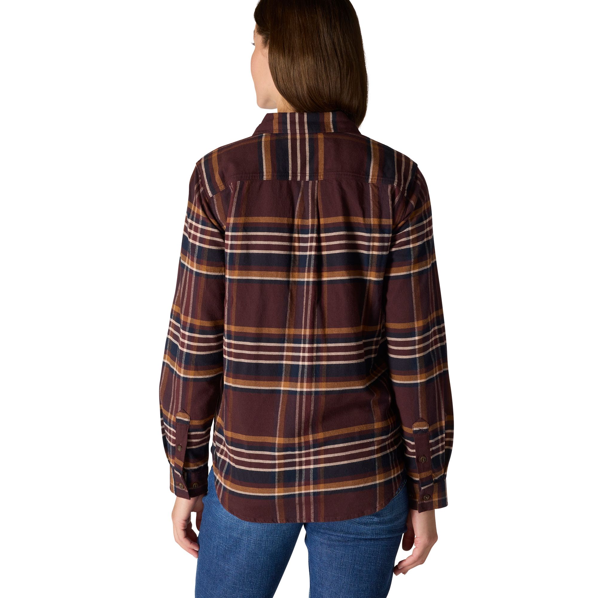 Carhartt Women's Tencel™ Relaxed Fit Long Sleeve Flannel Shirt