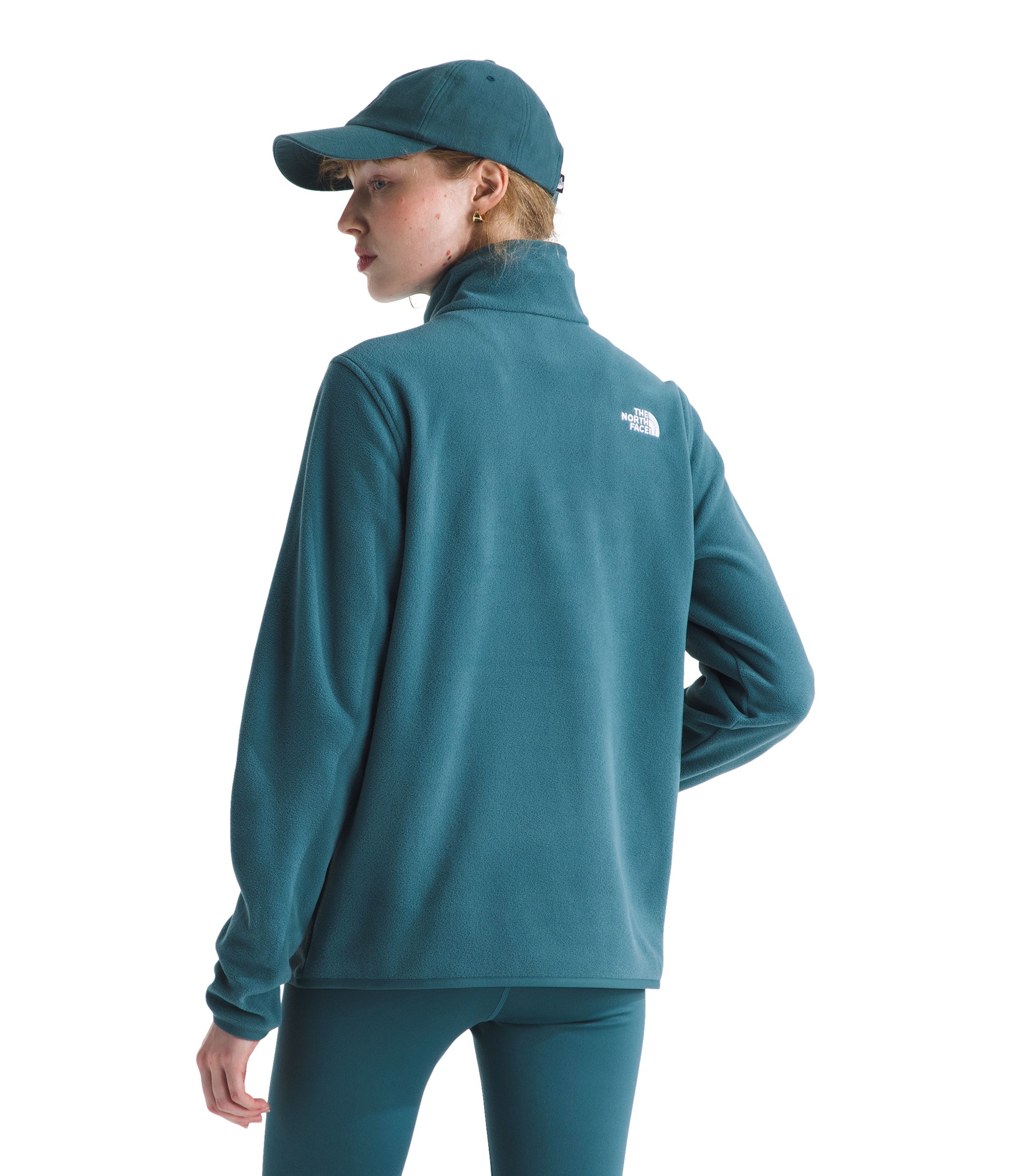 The North Face Women's Glacier 1/4 Zip Long Sleeve Fleece Top