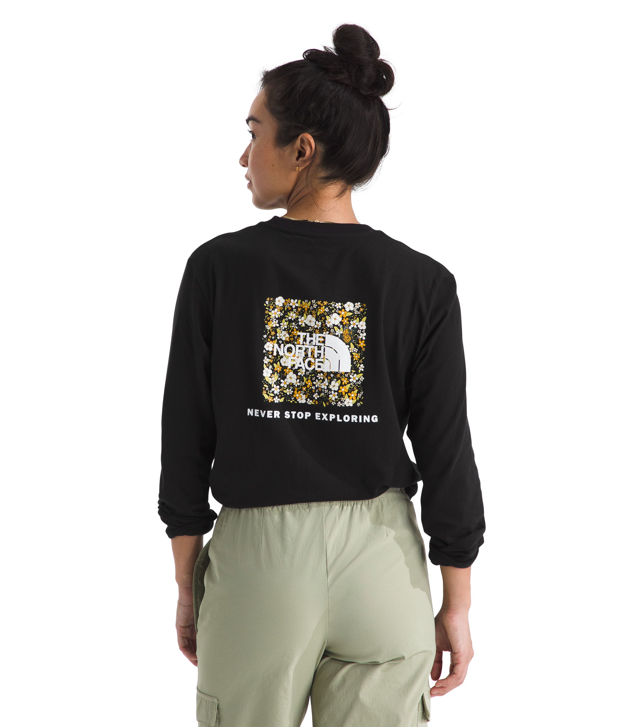 The North Face Women's Floral Box NSE Long Sleeve T-shirt