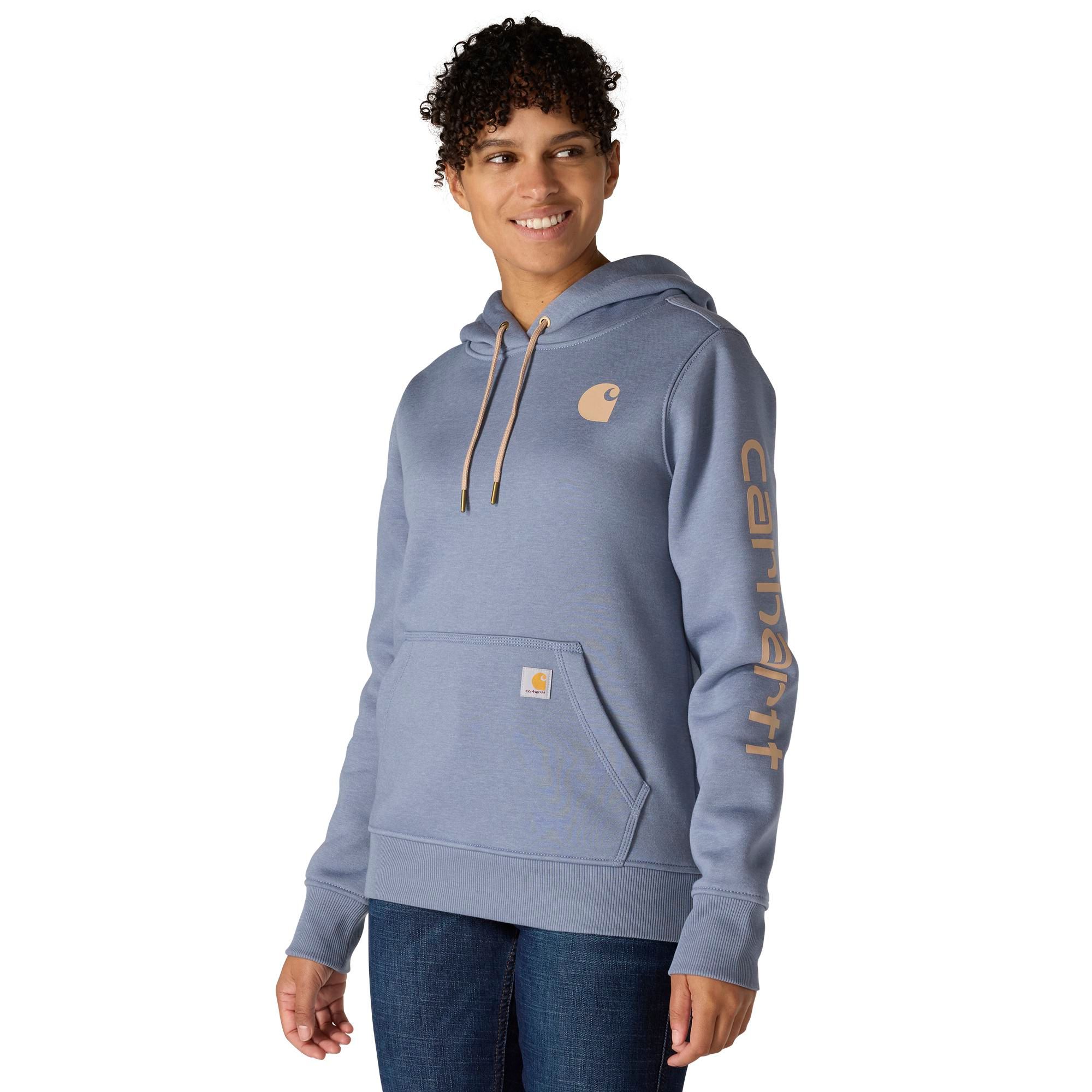 Carhartt Women's Logo Sleeve Pullover Hoodie