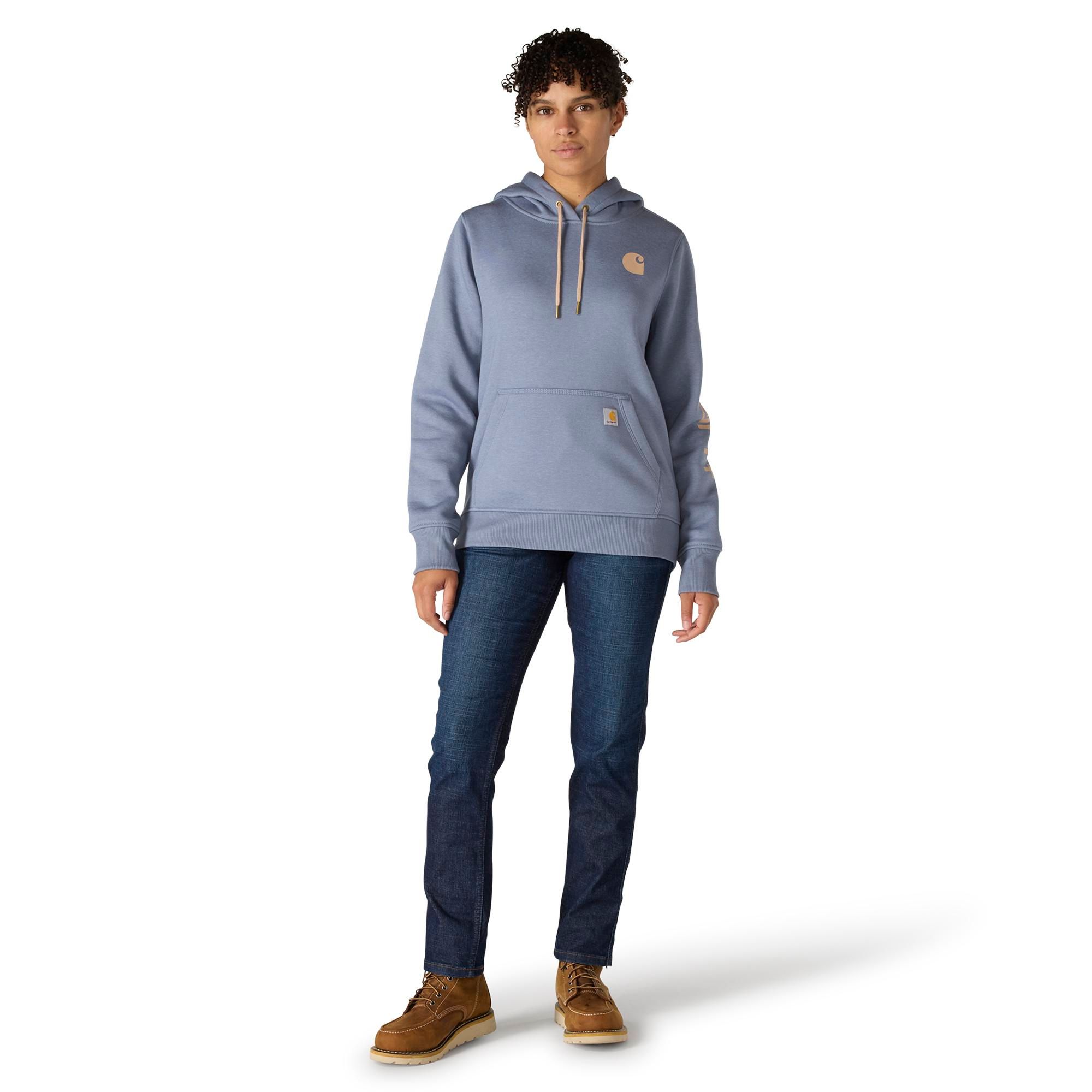 Carhartt Women's Logo Sleeve Pullover Hoodie