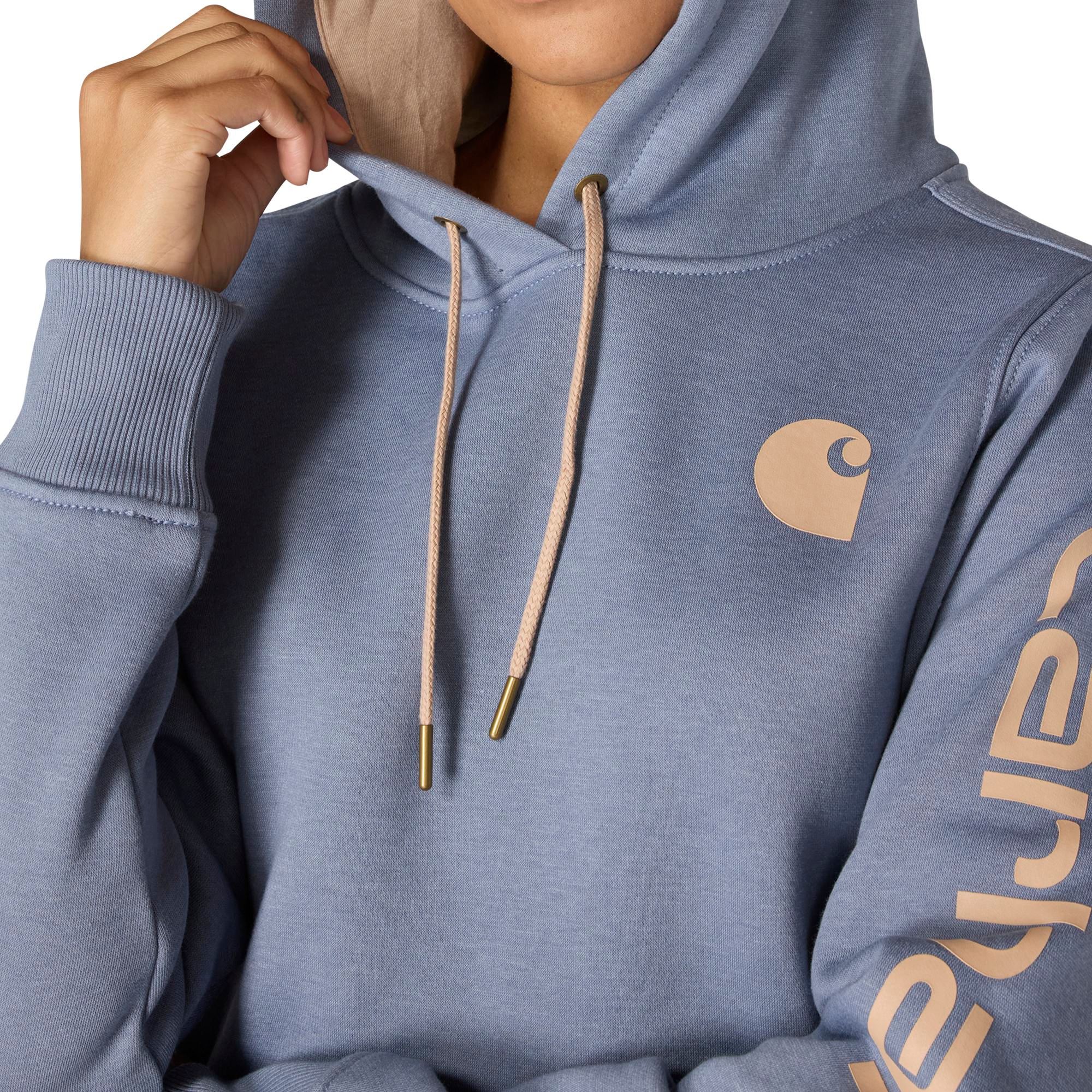 Carhartt Women's Logo Sleeve Pullover Hoodie